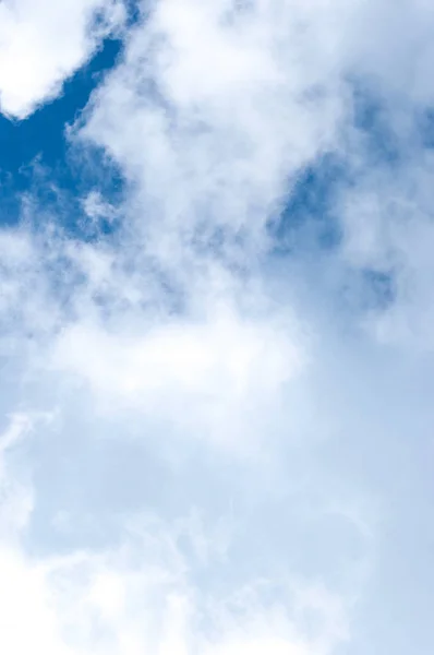 Blauwe Lucht Met Wolken Natuur — Stockfoto