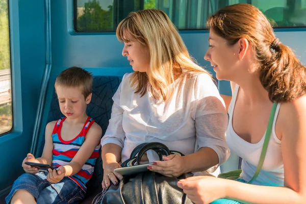 Shooting People Train Light Metro — Stock Photo, Image