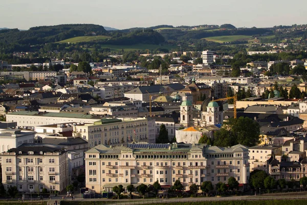 Paisaje Urbano Salzburgo Austria — Foto de Stock