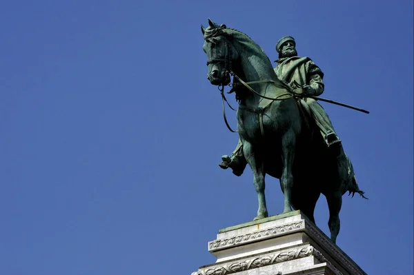 Estátua Garibaldi — Fotografia de Stock