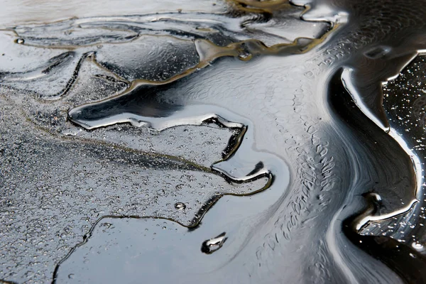 原油表面テクスチャ背景 — ストック写真
