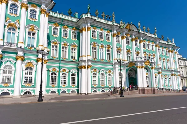 Muzeum Ermitáž Zimní Palác Ruských Králů Petrohrad Rusko — Stock fotografie