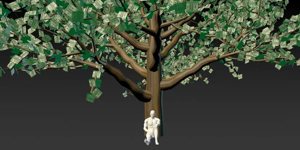 财务规划和投资增长的个人财富 — 图库照片