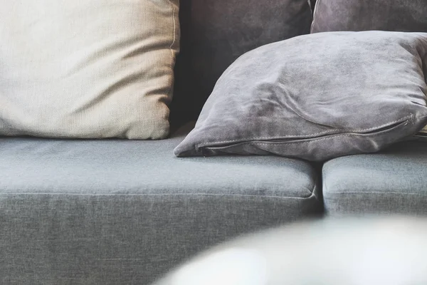 Detail Gambar Bantal Sofa Ruang Tamu Modern — Stok Foto