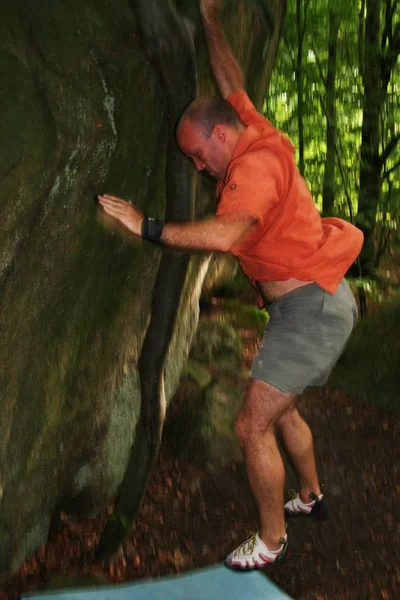 Giornata Arrampicata Kjugekull — Foto Stock