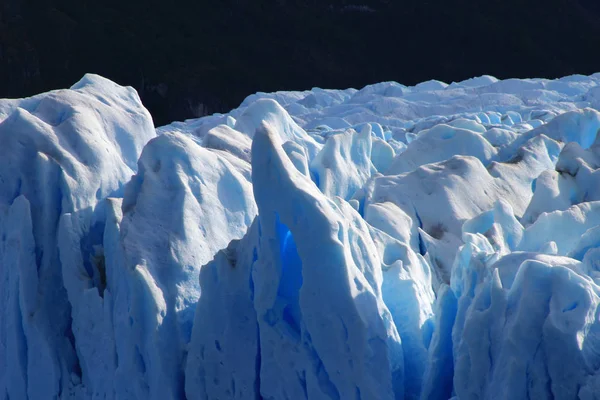 Льодовик Періто Морено Parque Nacional Los Glaciares Patagonia Argentina — стокове фото