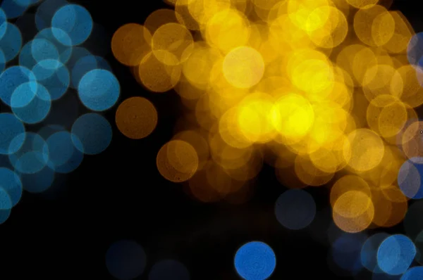 Kleurrijke Bokeh Lichten Abstracte Achtergrond — Stockfoto