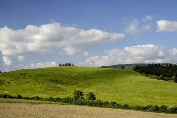 Ein Bild Einer Typischen Toskanischen Landschaft — Stockfoto