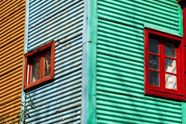 Colorido Barrio Boca Buenos Aires Argentina — Foto de Stock