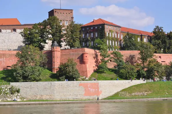 Castillo Wawel Krakow Polonia Europa — Foto de Stock