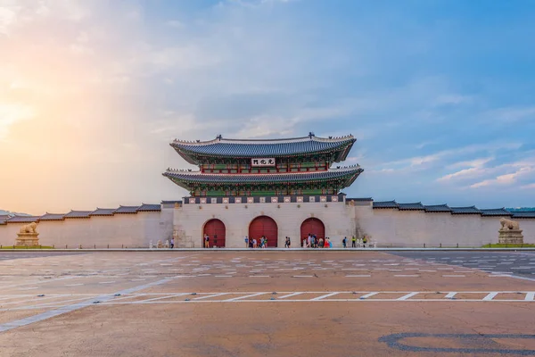 Palác Gyeongbok Soulu Jižní Korea — Stock fotografie