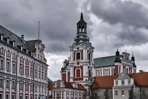 Igreja Católica Barroca Mosteiro Poznan Polônia — Fotografia de Stock