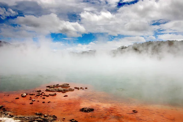 Águas Boiling Nova Zelândia — Fotografia de Stock