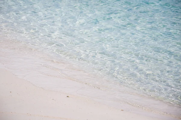 Arena Blanca Mar Azul Hermosa Playa — Foto de Stock