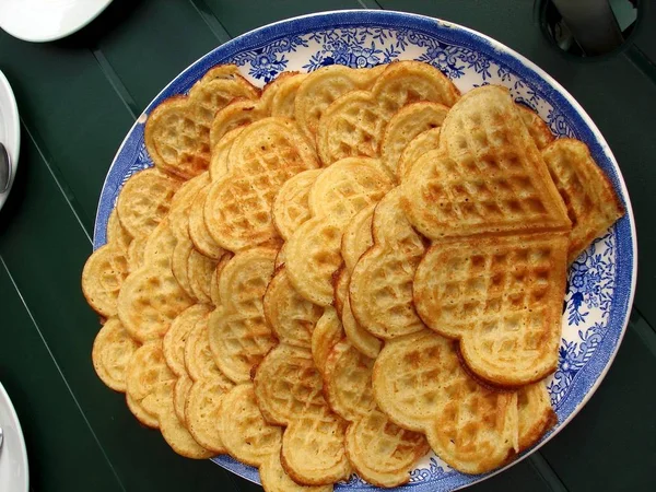 Panqueques Caseros Deliciosos Frescos — Foto de Stock