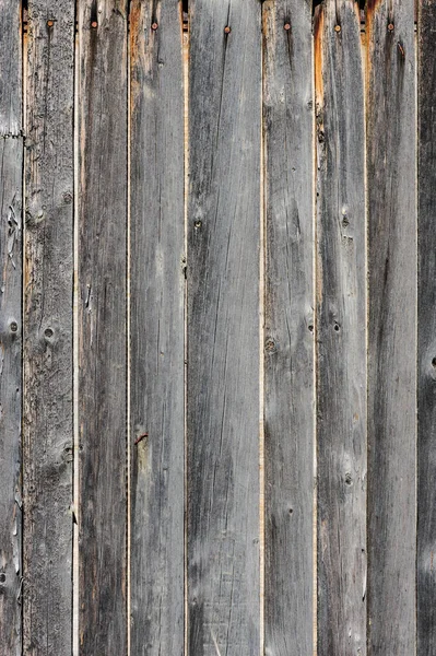 Verticale Grijs Leeftijd Houten Planken Plank Achtergrond — Stockfoto