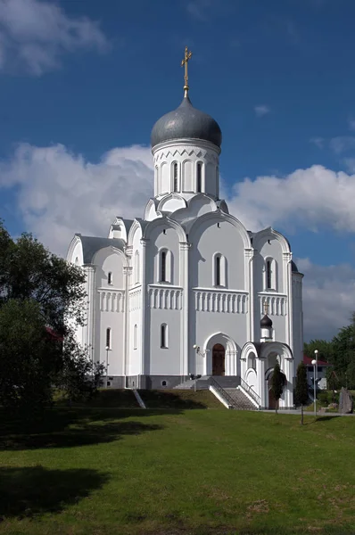 Chiesa Pokrov Del Viale Dei Vincitori Minsk — Foto Stock