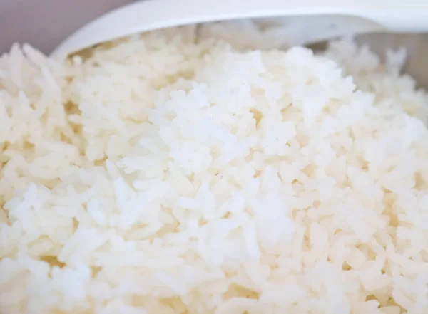 Arroz Tailandês Uma Panela Comer Enquanto Quente — Fotografia de Stock