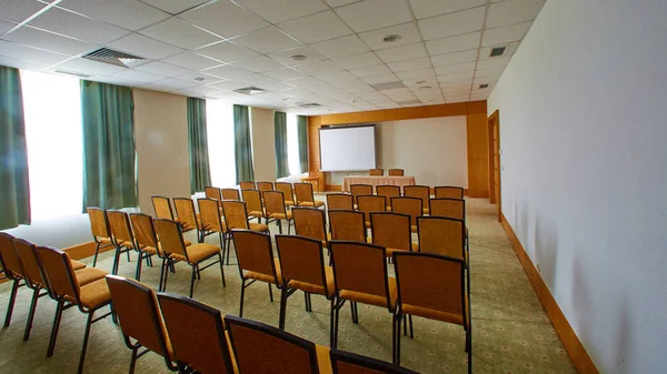 Interior Moderna Sala Conferencias Hotel —  Fotos de Stock