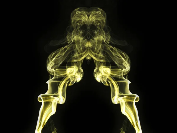 Αφηρημένο Φόντο Πολύχρωμο Καπνό Του Joss Ραβδί — Φωτογραφία Αρχείου