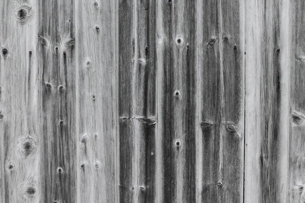 Régi Szürke Fából Készült Fal Egy Régi Házban — Stock Fotó