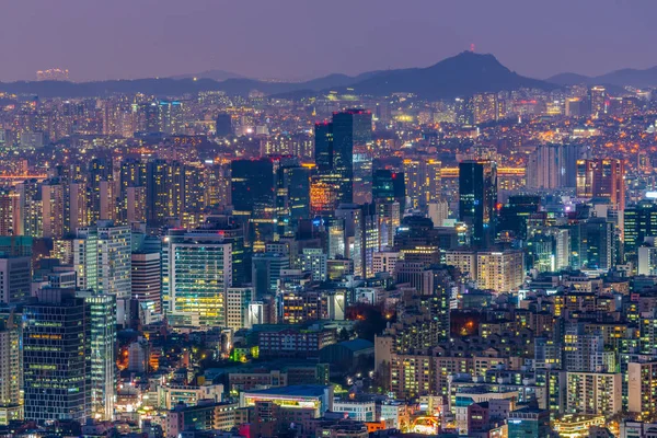 Città Gangnam Seoul Corea Del Sud — Foto Stock