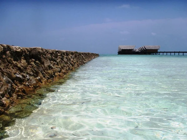 Foto Från Hudharan Fushi Island Maldiverna — Stockfoto