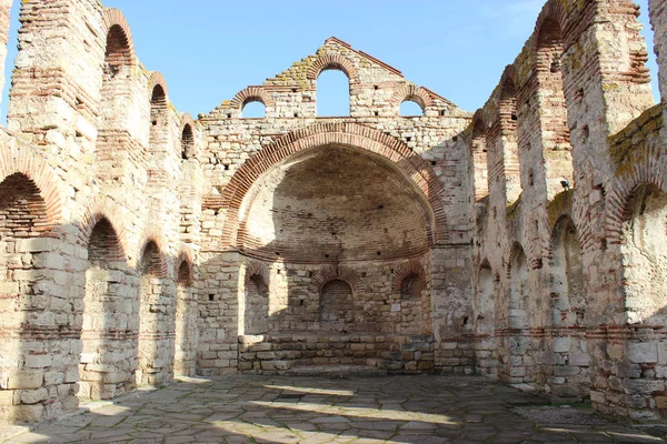 Nesebar Iglesia Santa Sofía Antiguo Obispado Bulgaria — Foto de Stock
