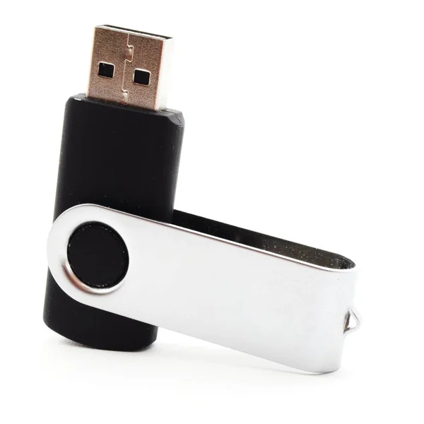 Usb Stick Isoliert Auf Weißem Hintergrund — Stockfoto