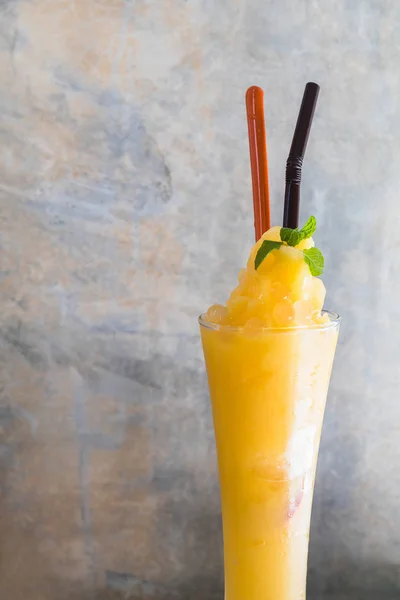 Mango Smoothie Mit Gelee — Stockfoto