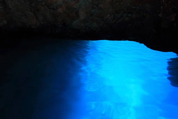 Blue Lagoon Vis Island Croatia — Stock Photo, Image