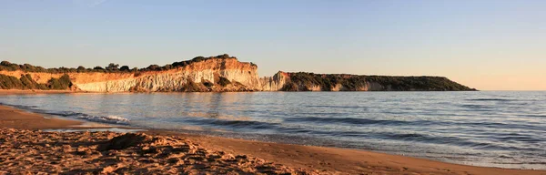 Paisaje Panorámico Una Playa Por Tarde —  Fotos de Stock