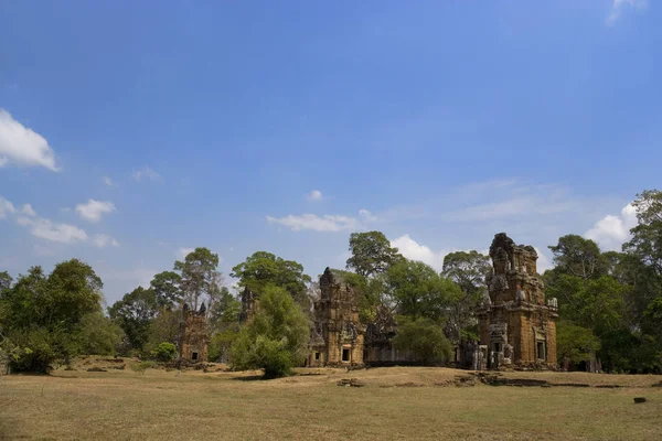 Imagen Del Patrimonio Humanidad Unesco Prasat Suor Prat Templo Los — Foto de Stock