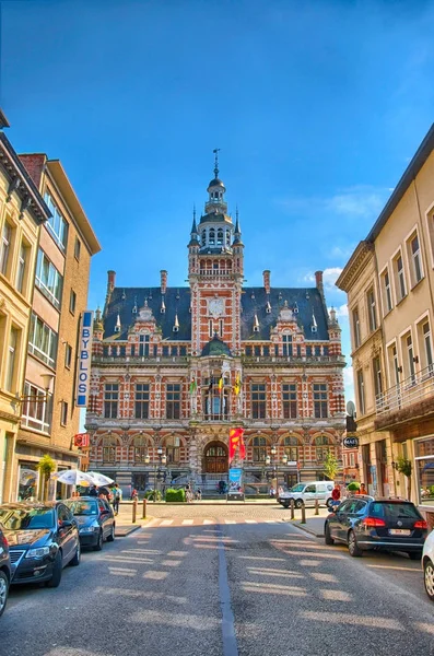 Antwerpen Belgien Juni 2013 Gata Med Guild Hus Den Juni — Stockfoto