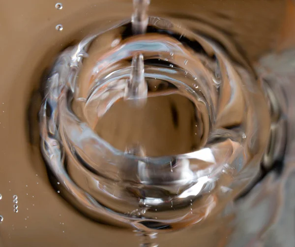 Close Corona Water Drop — Stock Photo, Image