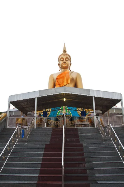 파툼타니 태국에서 야외에 부처님 — 스톡 사진