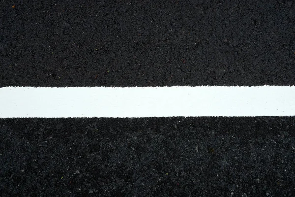 Líneas Tráfico Blancas Carretera — Foto de Stock