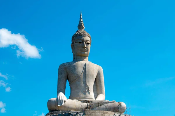 Grande Buda Montanha Manorom Mukdahan Província — Fotografia de Stock