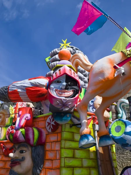 Valletta Malta Feb Flutuante Colorido Carnaval Internacional Malta Sábado Fevereiro — Fotografia de Stock