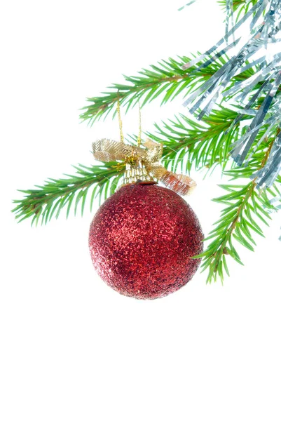 Noel Ağacına Asılı Renkli Süsleme — Stok fotoğraf