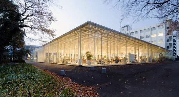 Außenansicht Einer Modernen Werkstatt Technischen Institut Von Kanagawa Japan — Stockfoto