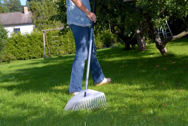 Limpiar Jardín Tenga Cuenta Permite Uso Negativo — Foto de Stock