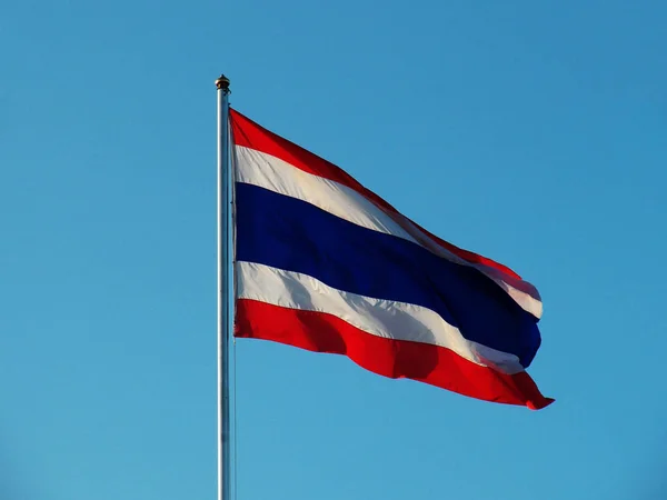 Прапор Таїланду Крупний План — стокове фото