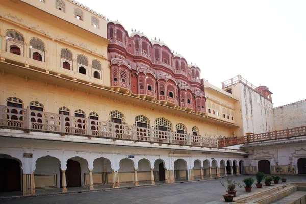 Hawa Mahal Palácio Dos Ventos Jaipur Rajasthan Índia — Fotografia de Stock