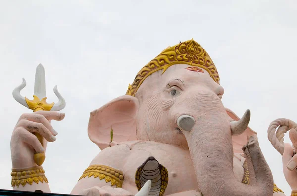 Ganesha Szobor Nakhon Nayok Thaiföld Szép — Stock Fotó