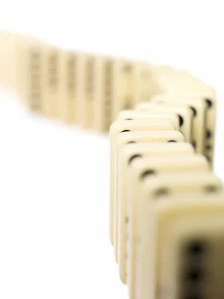 Domino Döşeme Tuğla Yakın Çekim — Stok fotoğraf