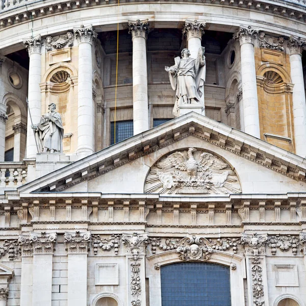 Catedral Paul Londres Inglaterra Construção Antiga Religião — Fotografia de Stock