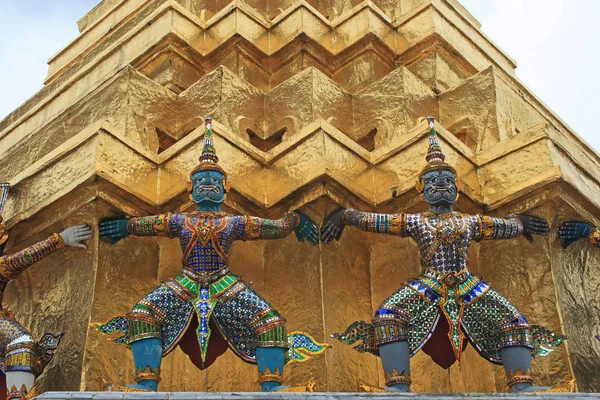 Pagoda Içinde Wat Phra Kaew Bangkok Tayland — Stok fotoğraf