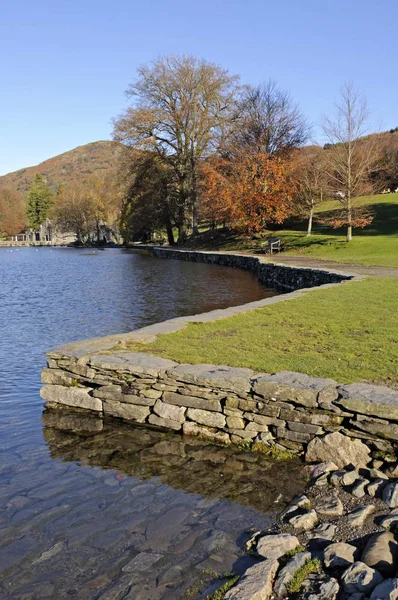 Lake Windermere Gölü Bölgesi Milli Parkı Cumbria Ngiltere — Stok fotoğraf