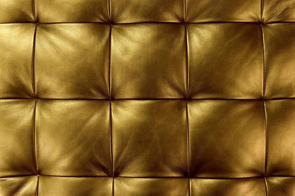 Роскошный Золотой Кожаный Фон — стоковое фото